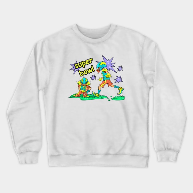 Super bowl Crewneck Sweatshirt by vanpaul54